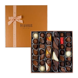 LUXURY BELGIAN CHOCOLATE Gift Box - 42 chocolates - Vip gift idea for loved ones, dear friends, and important business gifts.