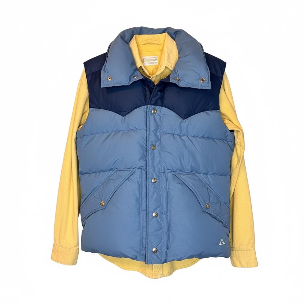 80s Puffer Vest - Etsy