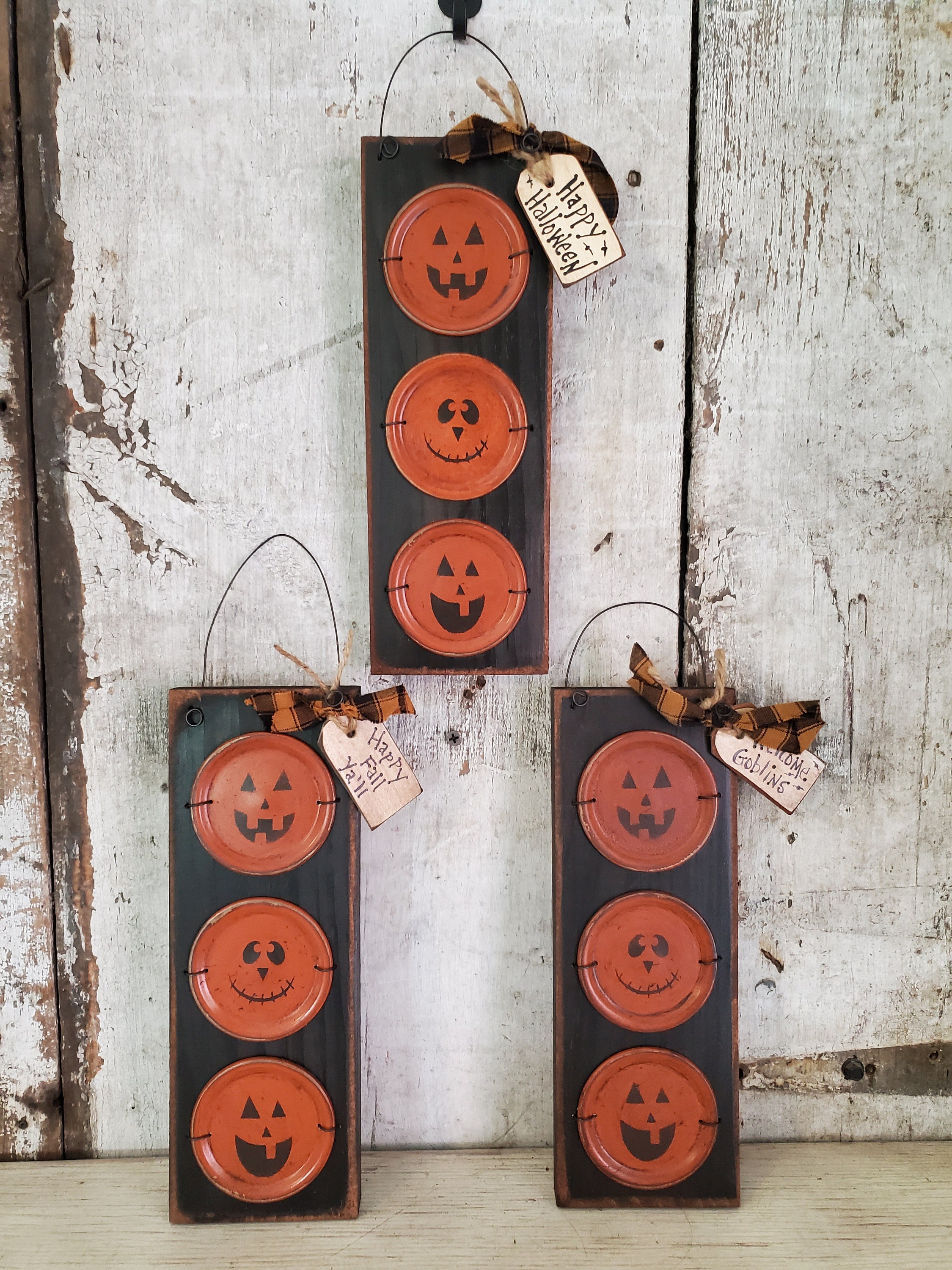 Primitive Fall Halloween Decor Country Halloween Country Etsy