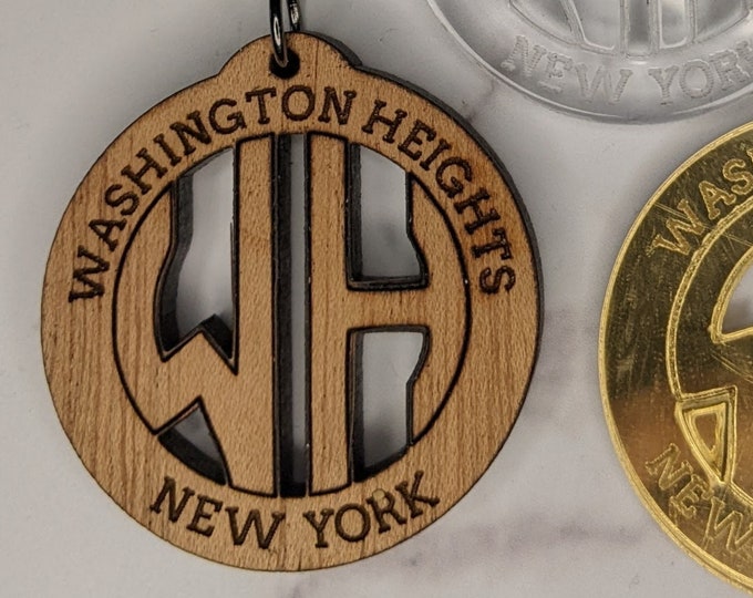 Washington Heights  Magnet Keychain Ornament