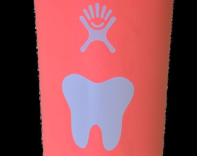 Vinyl tooth decal - various sizes