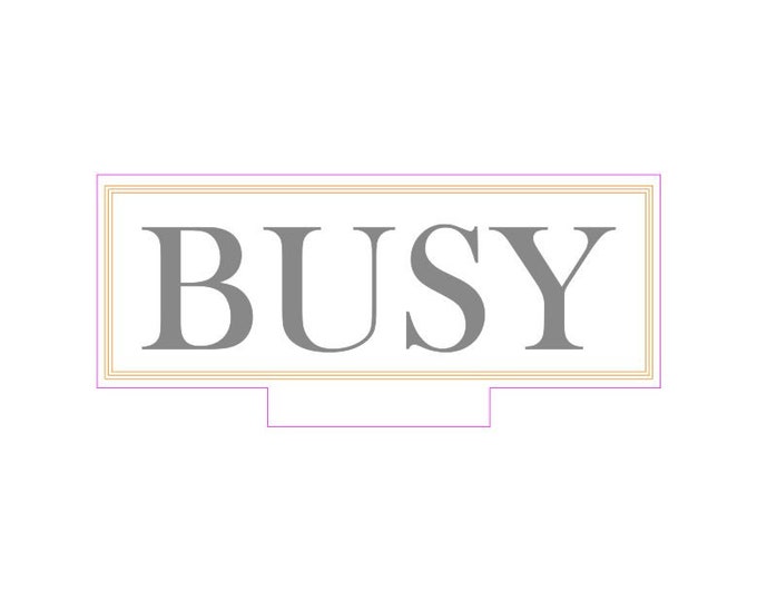 LED Light for when you are BUSY