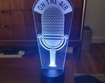 LED Light for of microphone with On The Air