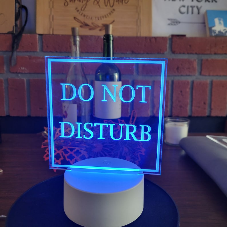 DO NOT DISTURB Led Light image 3