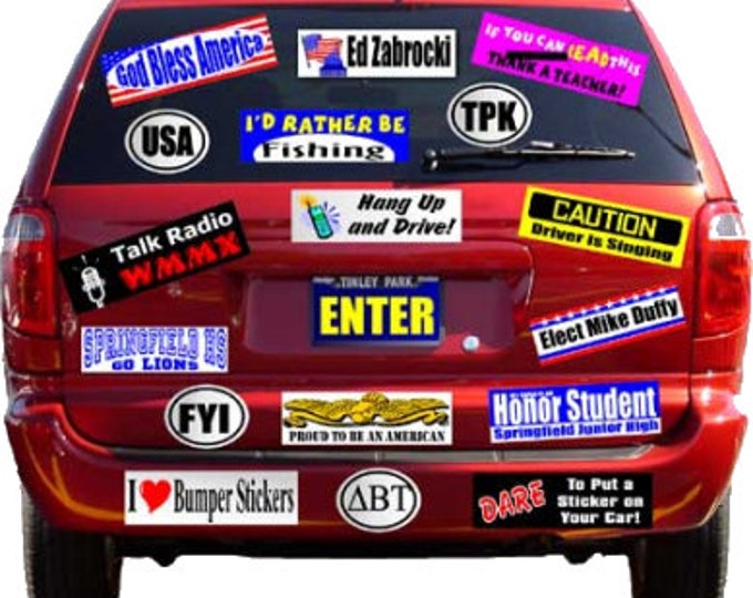 Bumper Sticker full color