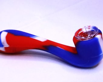 Silicone Smoking Pipe – Durable, Heat-Resistant, Portable Hand Pipe | Easy to Clean | Travel-Friendly