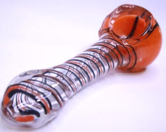 5” Color Twist Glass Pipe | Swirl Design | Durable and Portable