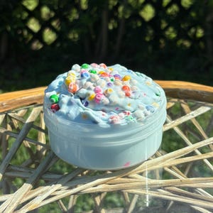 Slime de céréales bubble-gum - Slime parfumé - Slime épais et brillant - Jouet