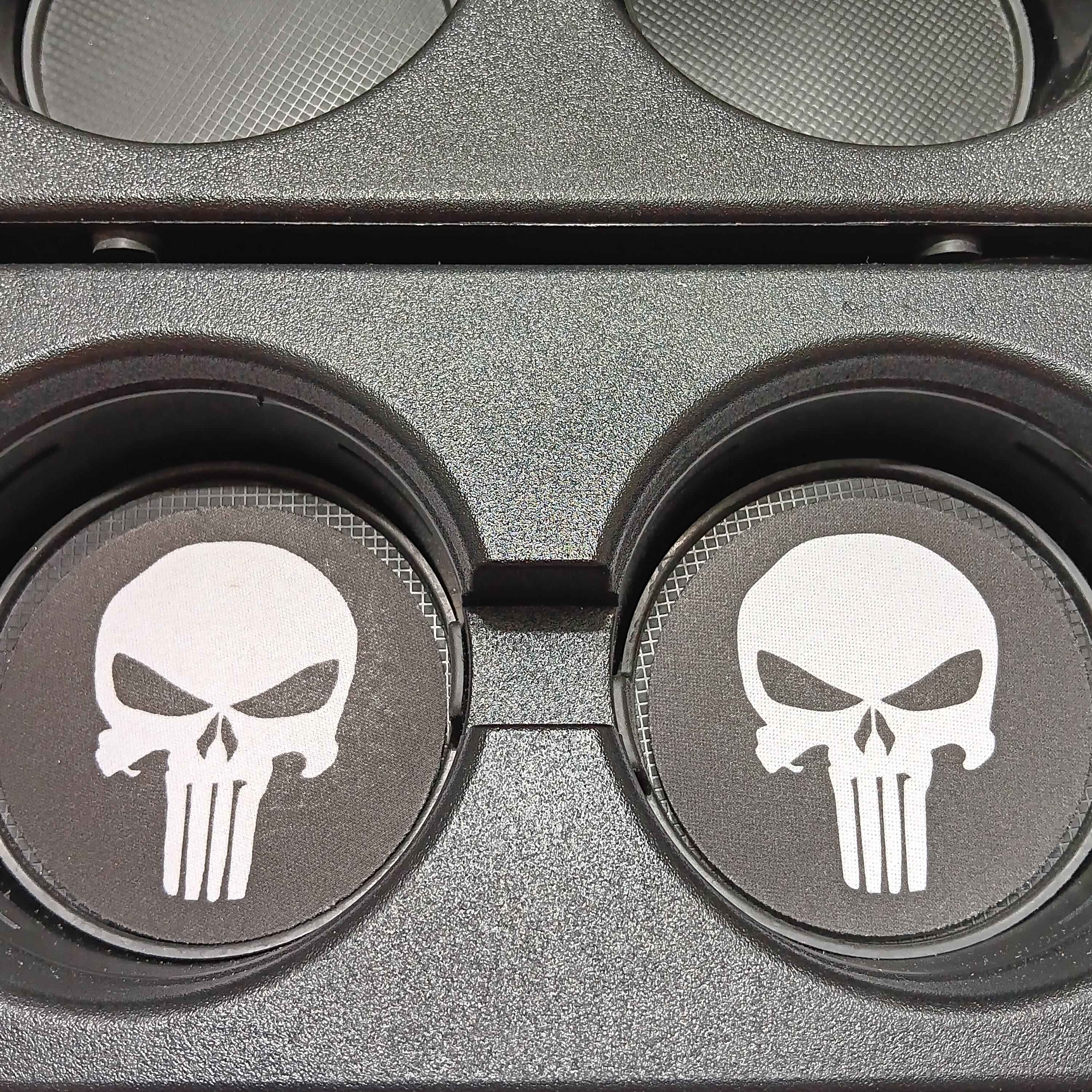 The Punisher Skull Sticker – 110x80mm, Glossy Vinyl, For Toolbox, Laptop, Mancave, Welder