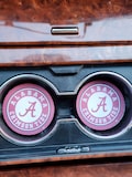 Alabama, Coaster Set, Car Accessories,Car Decor, Car Coasters, Coaster, Auto Decor, Gift For Him,Cup Holder Coaster,Car Gift,Sport Gifts