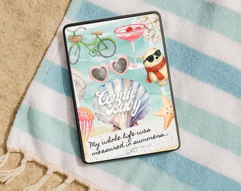 Strand Kindle Hülle einfügen | Summer Vibe Design als digitaler Download