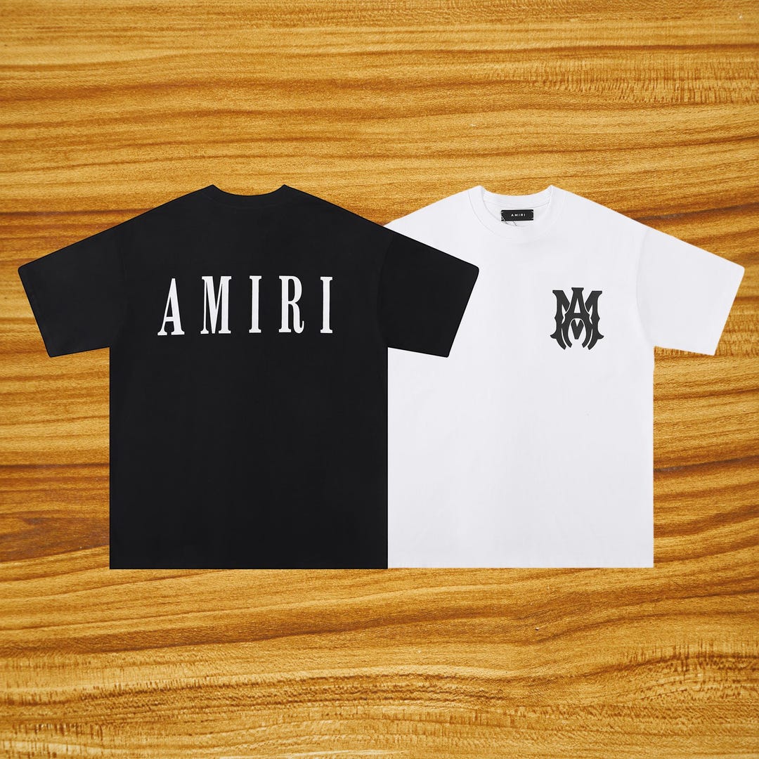 Amiri washed t-shirt letterprinting short sleeves main image 1