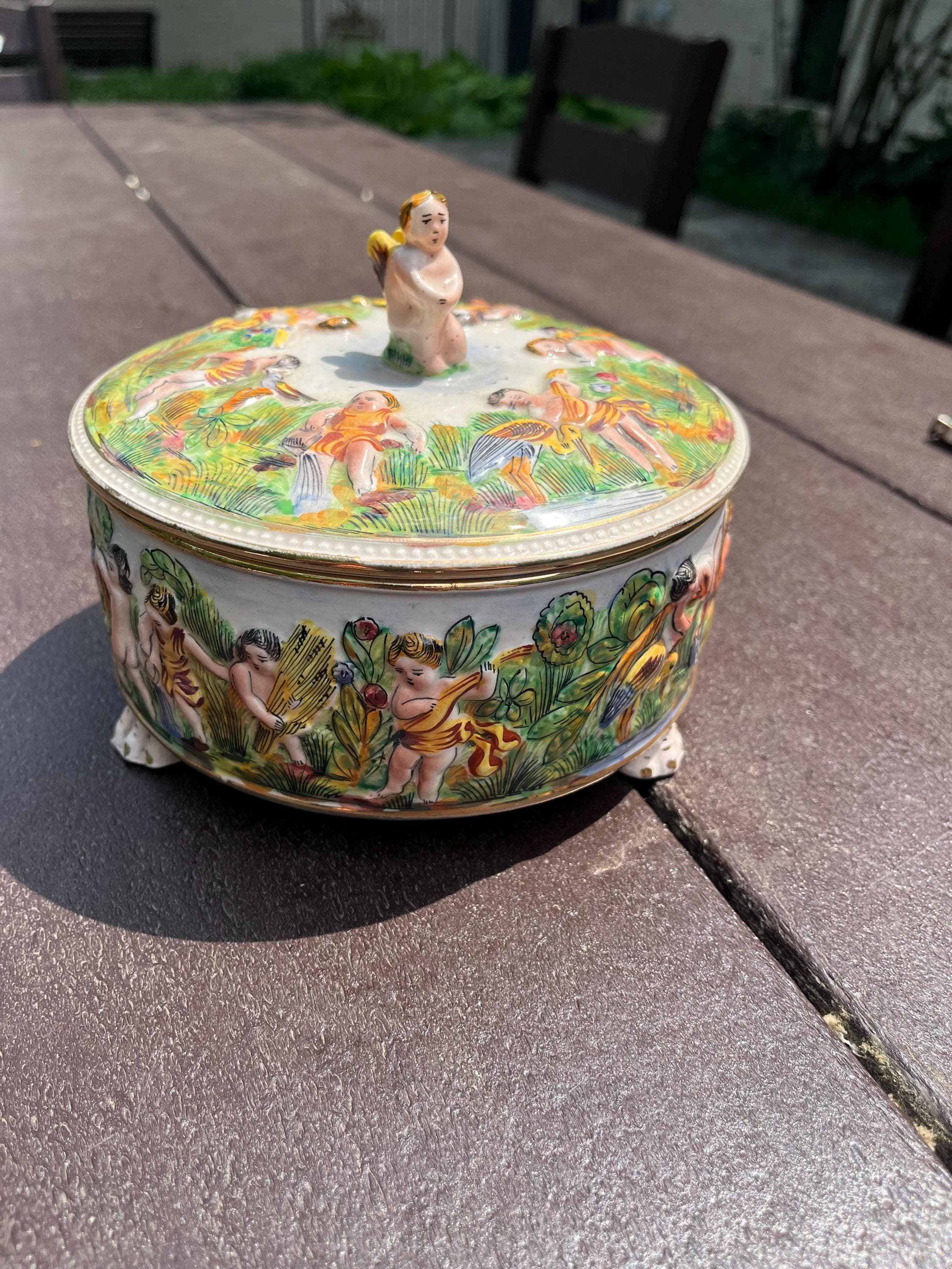 Capodimonte Porcelain Angels - Etsy