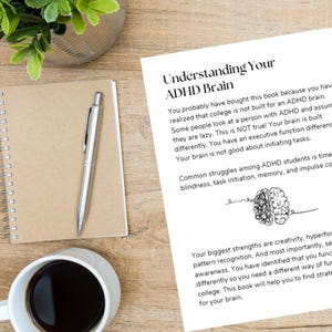 ADHD Student Guide to Crushing College: 60‑Page Ebook Including Worksheets & Bonus Content image 3