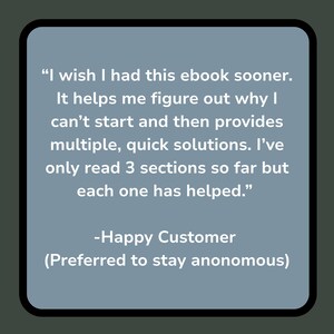 Customer testimonial highlighting how the Executive Function Decoder helped identify executive function challenges and provide targeted solutions.