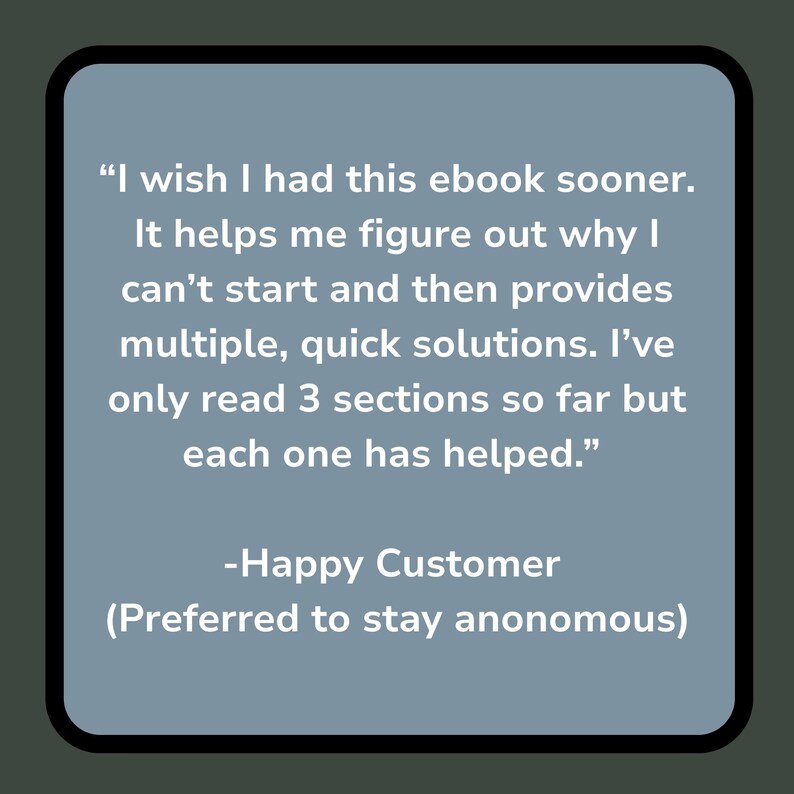 Customer testimonial highlighting how the Executive Function Decoder helped identify executive function challenges and provide targeted solutions.
