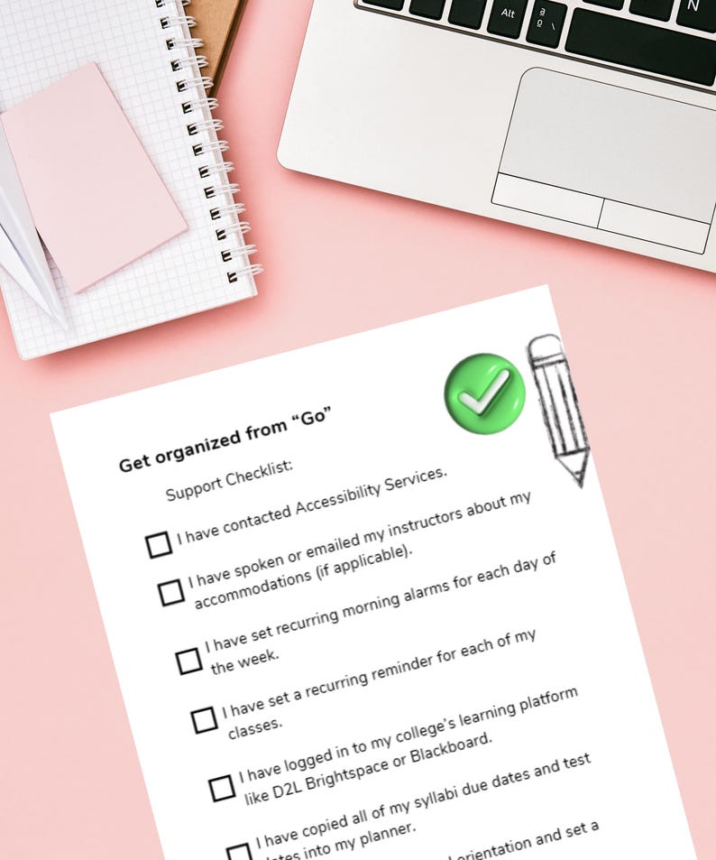 ADHD Student Guide to Crushing College: 60‑Page Ebook Including Worksheets & Bonus Content image 4