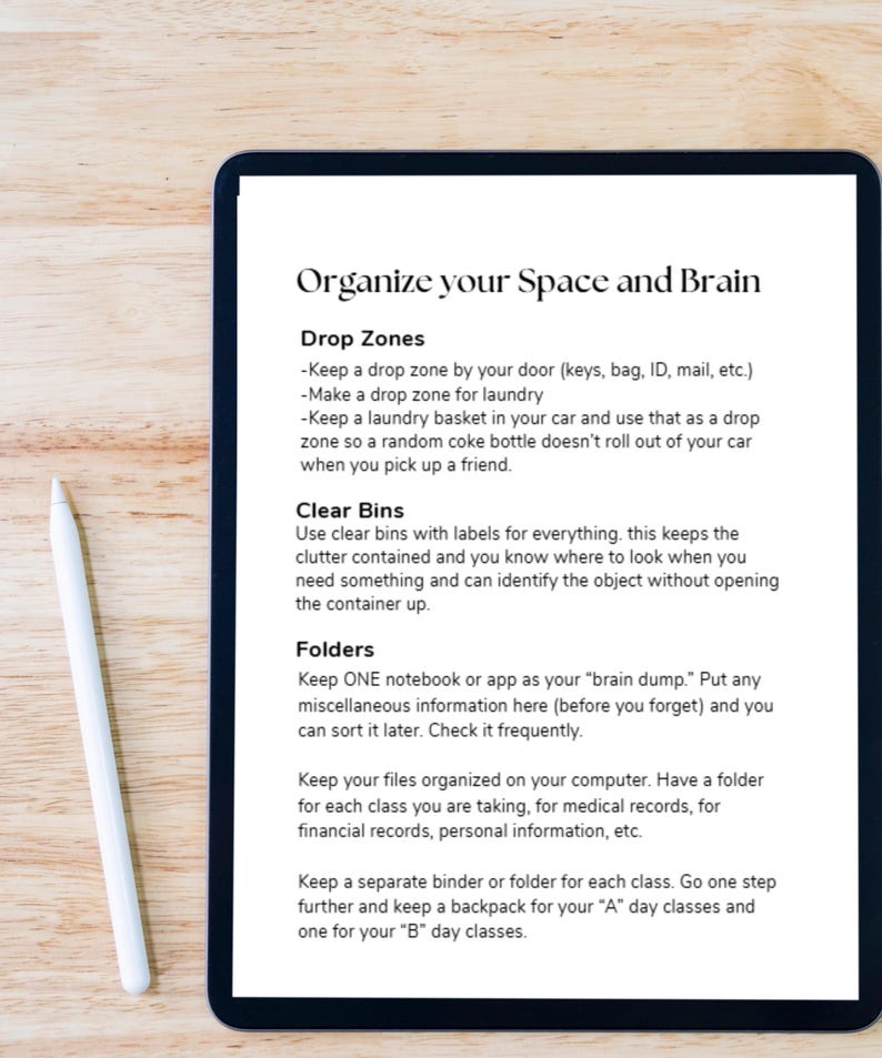 ADHD Student Guide to Crushing College: 60‑Page Ebook Including Worksheets & Bonus Content image 6