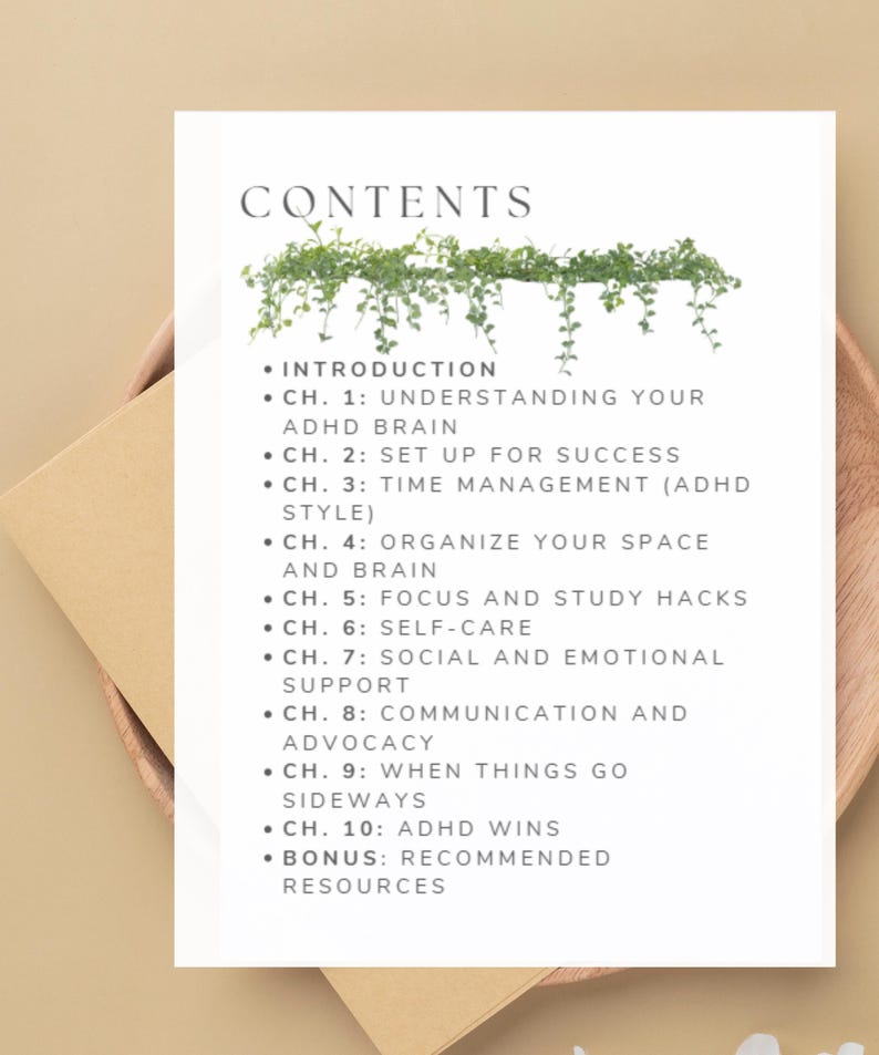 ADHD Student Guide to Crushing College: 60‑Page Ebook Including Worksheets & Bonus Content image 2
