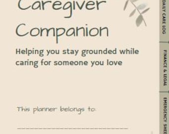 Digital Caregiver Planner