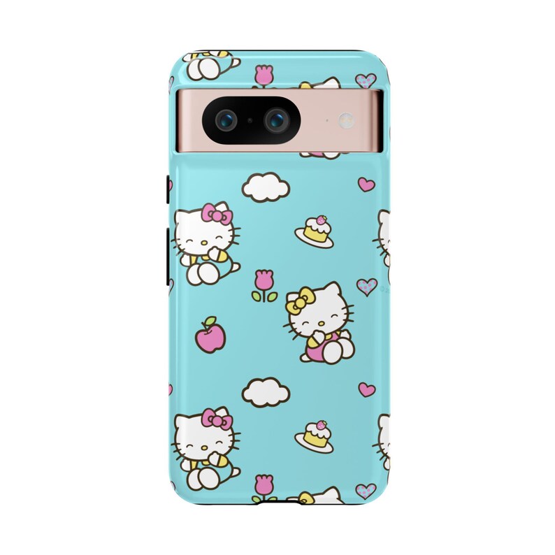 Cute Hello Kitty Phone Case, Kawaii Phone Protector, Girls Gifts, Custom Cases, Fun Phone Accessories, Hello Kitty Lover image 8