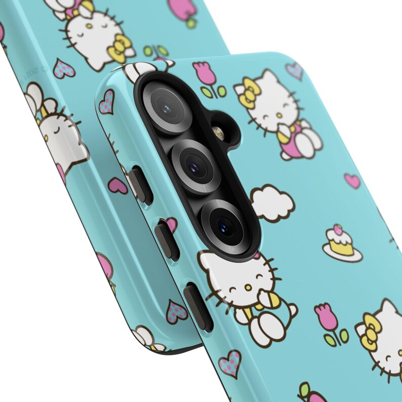 Cute Hello Kitty Phone Case, Kawaii Phone Protector, Girls Gifts, Custom Cases, Fun Phone Accessories, Hello Kitty Lover image 6