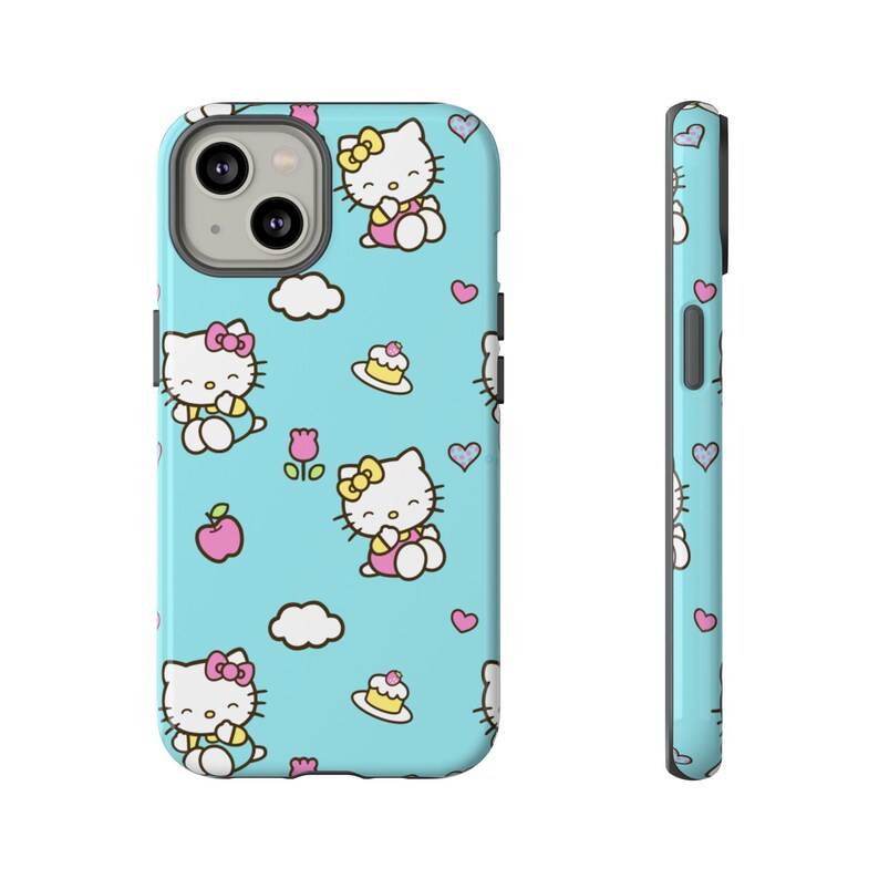 Cute Hello Kitty Phone Case, Kawaii Phone Protector, Girls Gifts, Custom Cases, Fun Phone Accessories, Hello Kitty Lover image 7