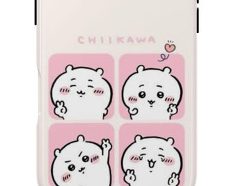Chiikawa iPhone Case – Kawaii Cartoon Tough Phone Cover