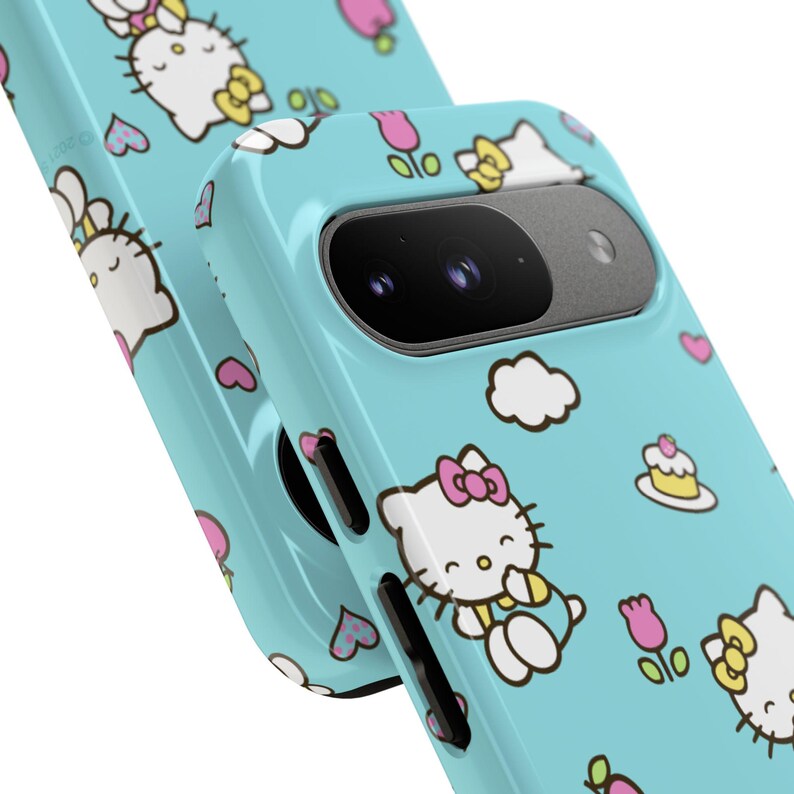 Cute Hello Kitty Phone Case, Kawaii Phone Protector, Girls Gifts, Custom Cases, Fun Phone Accessories, Hello Kitty Lover image 4