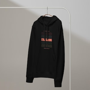 Unisex organic mid-weight hoodie