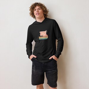 T-shirt met lange mouwen en capuchon