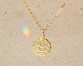 Dainty Zodiac Necklace | Zodiac Necklace | Delicate Zodiac Necklace | Gold Zodiac Necklace | Taurus Necklace | Celestial Jewelry