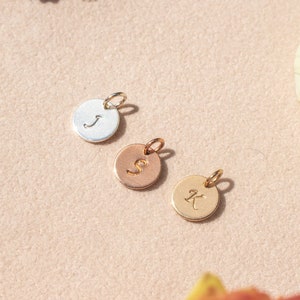 initiale ou symbole complémentaire | Charm lettre | Charm personnalisé | Pendentif uniquement