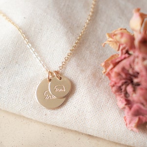 Mama Bear Necklace Gift For Mom | New Mom Gift | Personalized Jewelry Gift | Everyday Mom Necklace | Baby Shower Gift