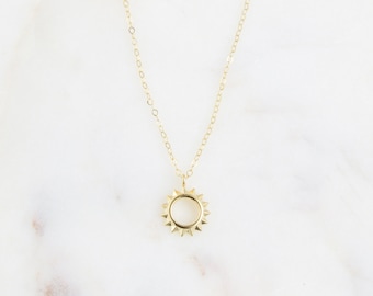 Saashi Sun Star Pendant Necklace