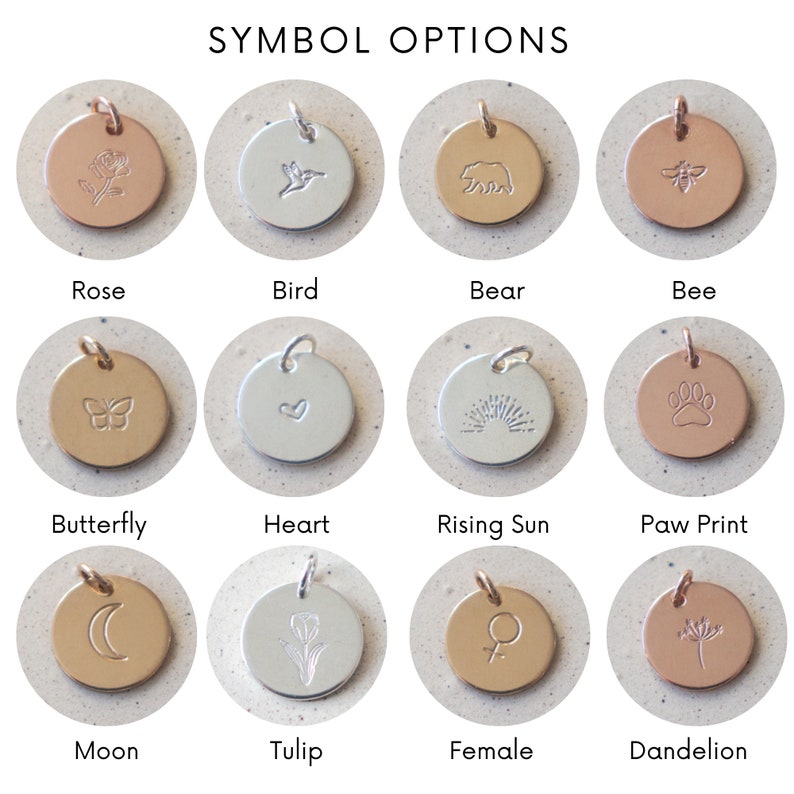 Add-on Initial Charm or Symbol | Letter Charm | Personalized Charm ...