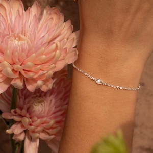 Evil Eye Connector Bracelet | Protection Bracelet | Gift for Her | Gold Filled Layering Chain | Sterling Silver Minimalist Bracelet