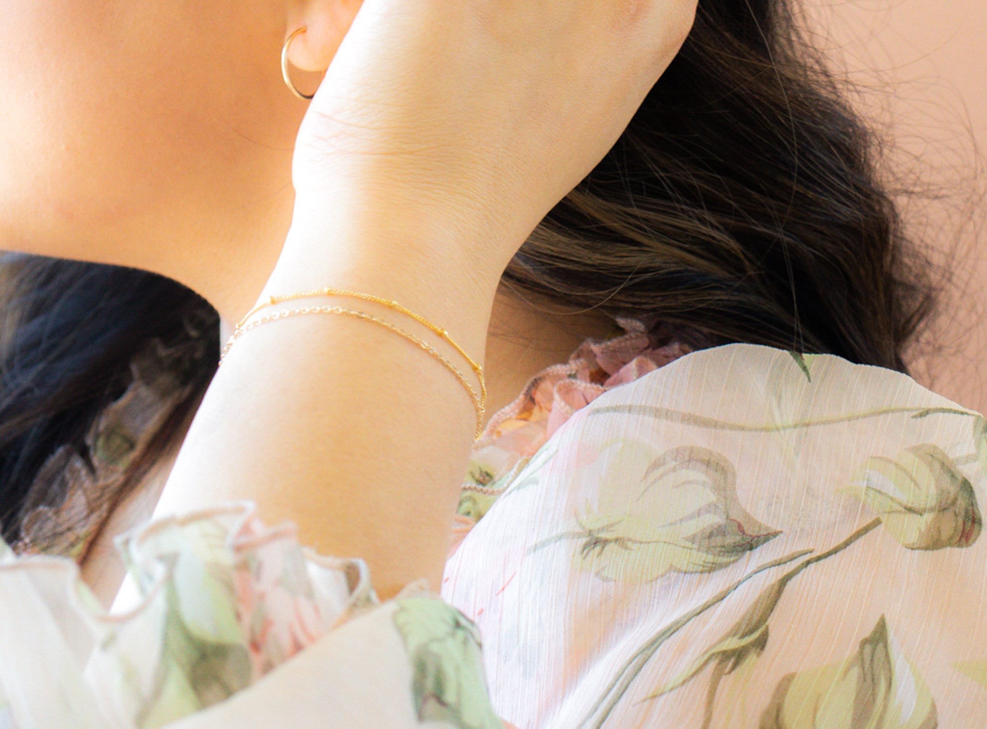 Dainty Chain Bracelet | Gold Filled Bracelet | Sterling Silver Bracel…