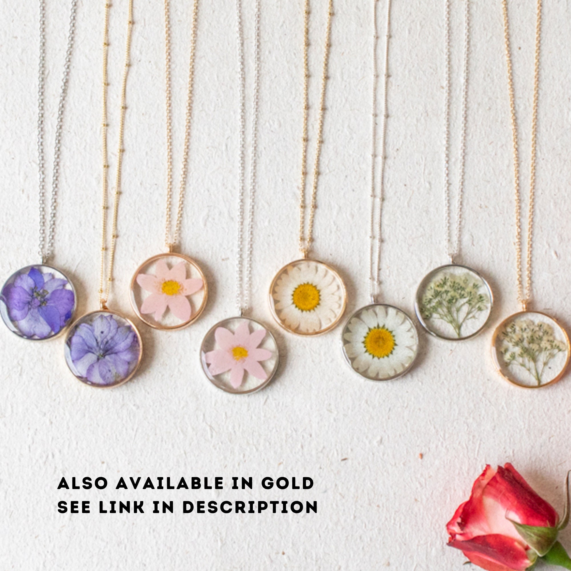 Silver Flower Chain – D.Louise Jewellery