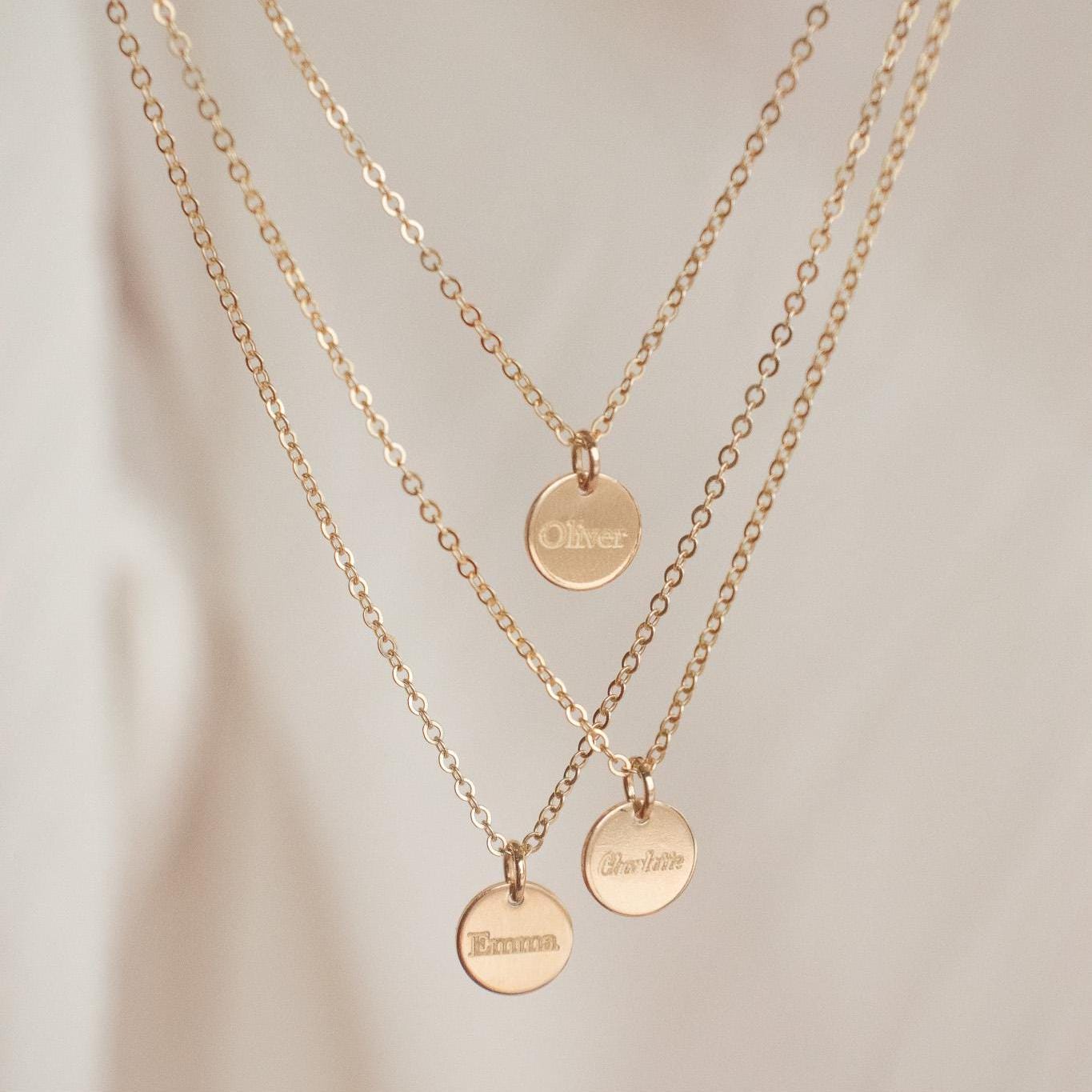 Custom Name Necklace Personalized Gift for Her Mom Necklace