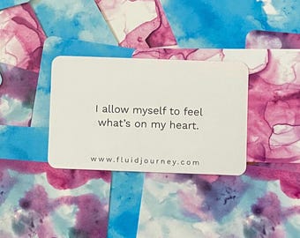 Healing Intentions Deck • Affirmatiekaarten voor energetische healing, zelfzorgrituelen, meditatie, spirituele gaven