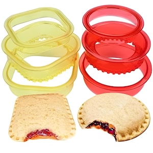 Crustless Sandwich Cutter Sealer Set – Kids Lunch Maker | DIY Uncrustable Tool | BPA-Free | Easy Clean | Bento Snack Accessory Kit