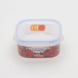1 Pack Small Food Storage Container with Lid (11.8 oz) – Leakproof, BPA Free, Reusable Plastic Meal & Snack Prep – Microwave Safe, Stackable