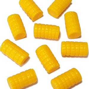 50 Puppenhaus Miniatur Maiskolben * Puppe Mini Essen Gemüse Großhandel Lot Handgemachte Ton