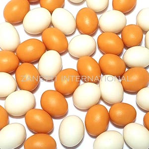 50 Mixed Dollhouse Miniature Brown Eggs & Boiled Eggs * Doll Mini Food Egg Wholesale Lot