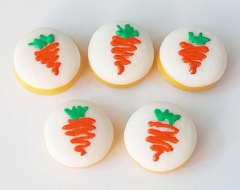 50 Miniature Dollhouse Donuts: Handmade Polymer Clay Bakery Lot