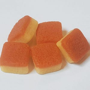20 Dollhouse Miniature Condensed Milk Cakes * Doll Mini Food Tiny Cake Wholesale Handmade Clay