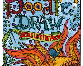How to Doodle Draw like the Pros Learn Step by Step how to Doodle Draw for All Ages zentangle style Be a Pro Sell your work