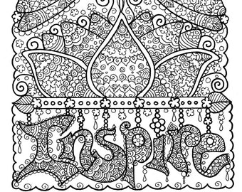 Featured image of post Yoga Coloring Pages For Adults - 5 pages instant download be brave coloring book inspirational #2488272.