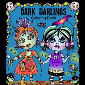 Digital Book Dark Darlings Creepy Cute Girls and Monsters, Adult ...
